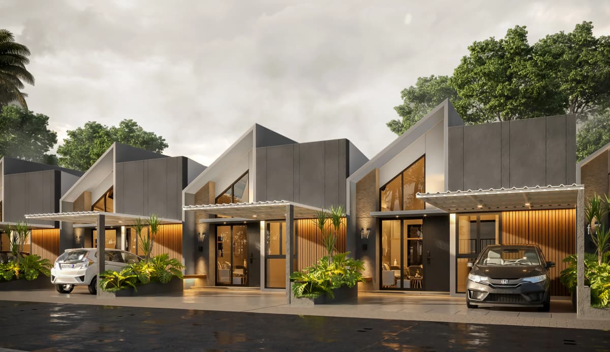 Cluster Fontana — Perumahan modern Cisauk